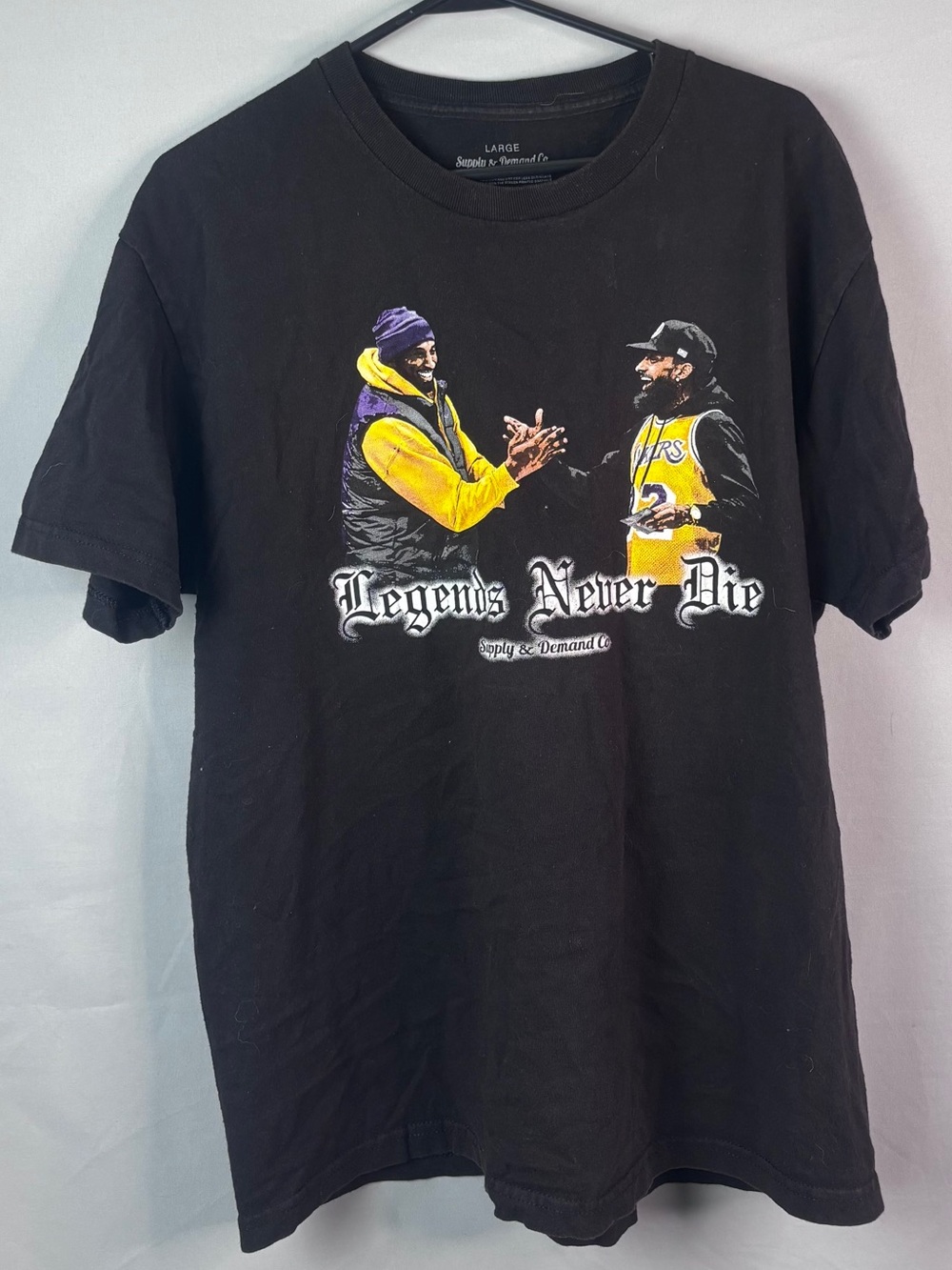 Supply & Demand Co. Kobe Bryant & Nipsey Hussle "Legends Never Die"